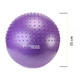 Мяч для фитнеса (фитбол) Cornix 55 см полумассажный Anti-Burst XR-0460 Violet - изображение 6