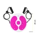 Диск здоровья для талии Cornix Twisting Waist Disc с эспандерами XR-0447 White/Pink - изображение 8