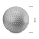 Мяч для фитнеса (фитбол) Cornix 65 см массажный Anti-Burst XR-0487 Silver - изображение 6