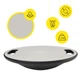 Балансировочная платформа Cornix круглая, пластиковая XR-0443 Grey/Black - изображение 6
