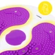 Диск здоровья для талии Cornix Twisting Waist Disc с эспандерами XR-0449 White/Violet - изображение 2