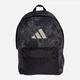 Рюкзак спортивный тканевый 27 л вмещает формат А4 Adidas Classic Training Graphic Backpack KD7278 Черный (4068805214769) - изображение 1