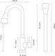 Смеситель кухонный Globus Lux Alpen SBT1-203SA-R10 - изображение 6