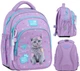 Рюкзак школьный Kite 763S Studio Pets для девочки Фиолетовый 37x27.5х12.5см 13.5л легкий Ортопедический 1-4 класс (SP26-763S) - изображение 1