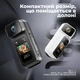 Мини-камера Onvyx S80 2.7K Ultra HD 180° поворотный объектив 1.47 IPS Wi-Fi экшн-камера для влогов спорта путешествий 35 г microSD до 128ГБ -COPY- - изображение 4