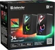 Акустическая система Defender J4 6W LED USB Black (4745090828689) - изображение 10