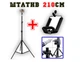 Посилений штатив Tripod AL-210 Pro для кільцевої лампи, телефону та камери (висота до 2.1 м) + кріплення для смартфона - зображення 5