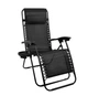 Шезлонг 4P Flex с подстаканником черный - изображение 1