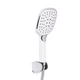 Змішувач для ванни Qtap Grand (з душовим гарнітуром) QTGRAWCR006 Chrome/White - изображение 5