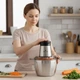 Измельчитель кухонный Vollyx 5907 2500 Вт, 3 л, нержавеющая сталь (6598-10400) - изображение 2