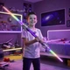 Световой меч джедая 120см фиолетовый со световыми и звуковыми эффектами (6598-8397) - изображение 2