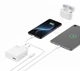 Универсальный адаптер быстрой зарядки USB Type-C 120W для телефона планшета ноутбука, Сетевое зарядное устройство 120W QC 3.0 USB Type A, кабель в комплекте - изображение 3