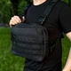 Тактична сумка нагрудна бронежилет X-TACTICAL 50451 чорна, 9 л - зображення 3