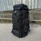 Рюкзак тактичний баул X-TACTICAL 50508 чорний, 60 л - зображення 2