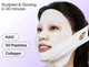 Лифтинг маска для лица с пептидами Numbuzin No.9 NAD+ BIO Lifting-sil Full Face Mask, 4шт (8809652587653) - изображение 4
