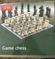 Шахи зі стопками No Brand Shot Glass Chess 32 шт Прозорий (2104619087) - зображення 5