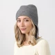 Шапка вушанка жіноча LuckyLOOK Біа-2 One Size Сірий (886-872) - изображение 4