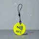NFC метка брелок NTAG213 круглый 35 мм - Yellow - изображение 2