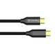 Кабель USB PD Type-C/Type-C ColorWay CW-CBPDCC062-BK Gen2 5,0А 100W 1м чорний - зображення 1