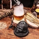 Керамічний коктейльний смокер Skull Bourbon Інфузер Череп для копчення віскі Old Fashioned Подарунок чоловікові/татові - зображення 2