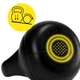 Гиря вінілова Cornix 16 кг XR-0432 Black - зображення 4