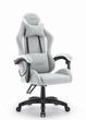 Ігрове крісло CABRO C500 Fabric Grey white сірий - изображение 2