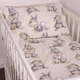 Простынь MirSon Бязь 20-0022 Rabbit Gray 220 х 240 см (2200010283426) - изображение 1