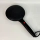 Электроблинница погружная для тонких блинов Pancake Pan 600 Вт, электрическая блинница с антипригарным покрытием, автоматическая блинница с тарелкой и венчиком, компактная электросковорода для завтраков, Чёрная, LY-456-Black - изображение 5