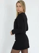 Костюм женский твидовый, акцентные пуговицы Athelia 088 Черный 42-44 - изображение 2