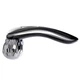 Массажер роликовый для лица и тела 3D лифтинг ручной Zelart 3D черно-серый лимфодренажный роллер с двумя шариками для подтяжки кожи и омоложения - изображение 3