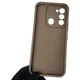 Чехол силиконовый Soft Touch с 3D принтом милый мишка для Tecno Spark Go (KG5m) коричневый (Полная защита камеры) - изображение 3