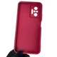 Чехол силиконовый Soft Touch с 3D принтом смешного теда мишки для Xiaomi Redmi Note 10 Pro 4G бордовый (Полная защита камеры) - изображение 4