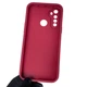 Чехол силиконовый Soft Touch для Realme C3 бордовый (Полная защита камеры) - изображение 2