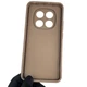 Чохол силіконовий оригінальний Soft Touch з 3D принтом мему сібу для Xiaomi Redmi Note 14 Pro 4G коричневий (Повний захист камери) - зображення 3