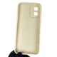 Чехол силиконовый Soft Touch для Motorola Moto E13 (PAXT0034) молочный (Полная защита камеры) - изображение 3