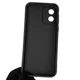 Чехол силиконовый оригинальный Soft Touch с 3D принтом волшебной минни маус для Motorola Moto E13 (PAXT0034) черный (Полная защита камеры) - изображение 2