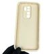 Чохол силіконовий оригінальний Soft Touch з 3D принтом кумедний тед ведмідик для Xiaomi Redmi Note 8 Pro молочний (Повний захист камери) - зображення 4