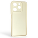Чехол силиконовый Soft Touch для TECNO Spark 10 Pro (KI7) молочный (Полная защита камеры) - изображение 1