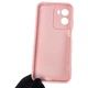 Чохол силіконовий Soft Touch з 3D принтом злого кота для Motorola G05 рожевий (Повний захист камери) - зображення 4