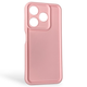 Чехол силиконовый Soft Touch для TECNO Spark 10 (KI5q) розовый (Полная защита камеры, с точными вырезами под кнопки) - изображение 1