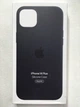 Чехол силиконовый противоударный Silicone Case with MagSafe для Apple Iphone 14 Plus (6.7") Midnight Black - изображение 2