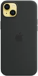 Чехол силиконовый противоударный Silicone Case with MagSafe для Apple Iphone 14 Plus (6.7") Midnight Black - изображение 11