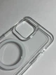Чехол прозрачный противоударный Clear Case with MagSafe для Apple Iphone 15 Pro Max (6.7") Clear - изображение 3