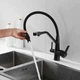 Смеситель для кухни WEZER INX4A-08-BLACK - изображение 3