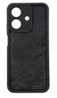 Чехол Shock Case Print для телефона Realme Note 60 бампер силиконовый черный с рисунком Дракон - изображение 1