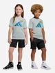 Детский летний комплект (футболка + шорты) для мальчика Adidas Minecraft KD0978 134-140 см Wonder Sage (4068821216181) - изображение 3
