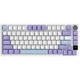 Клавиатура беспроводная Ajazz AK820 Pro Flying Fish Switch Purple RGB With Screen (AK820PRO-FF-PWB) - изображение 1
