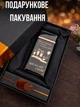 Двухрежимная подарочная турбо зажигалка с гравировкой на зарядке от USB в подарочной упаковке черная - изображение 5