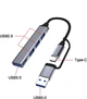 Адаптер 2 в 1 Type C/USB на USB 3.0 Vexal перехідник (М1647) - зображення 8