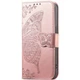 Чехол-книжка с рисунком UniCase Butterfly Pattern для Samsung Galaxy A37 (A376) - Rose Gold - изображение 6